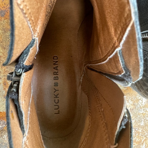 Lucky Brand Western Bootie - Picture 3 of 7